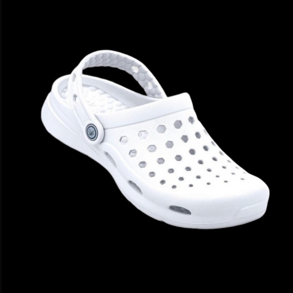 𝅺WOMEN’S Joybees Lizzie Water Clog White Size 7W